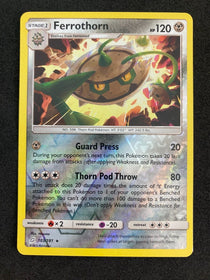 Pokemon Ferrothorn 103/181 Team Up Reverse Holo VLP