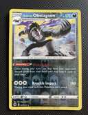 Pokemon Galarian Obstagoon 037/073 Champion's Path Reverse Holo NM-MINT