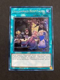 Yugioh Dragonmaid Hospitality RA03-EN068 Secret Rare 1st Edition NM