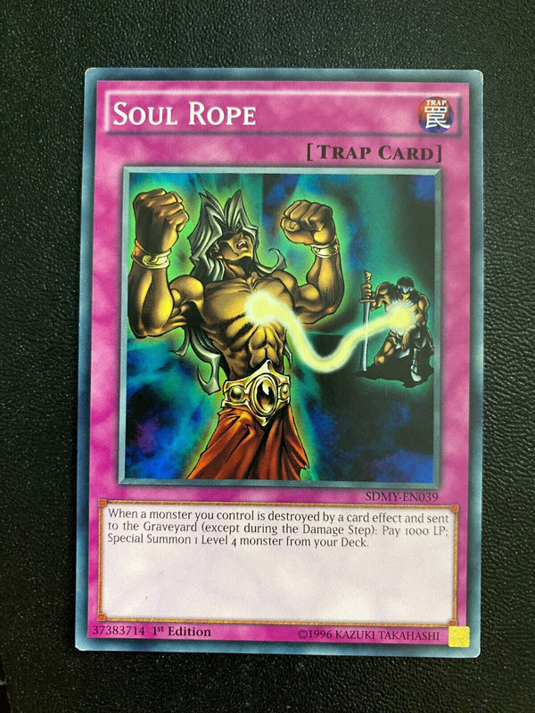 Yugioh Soul Rope SDMY-EN039 Common 1st Edition MP/LP