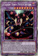 Yugioh Starving Venom Fusion Dragon RA04-EN272 Platinum Secret Rare 1st Ed NM
