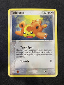 Pokemon Teddiursa 77/115 Common Ex Unseen Forces NM-Mint