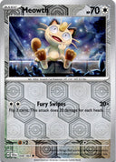Pokemon Meowth 048/064 Shrouded Fable Reverse Holo NM
