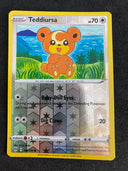 Pokemon Teddiursa 138/189 Darkness Ablaze Reverse Holo NM-MINT