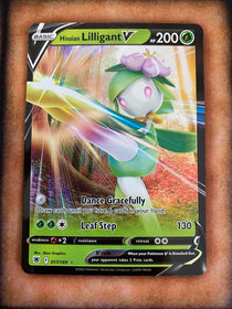 Pokemon Hisuian Lilligant V 017/189 Astral Radiance Full Art Holo NM