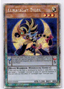 Yugioh Lunalight Tiger RA04-EN020 Platinum Secret Rare 1st Edition NM