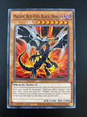 Yugioh Malefic Red-Eyes Black Dragon LDS1-EN006 1st Edition MINT