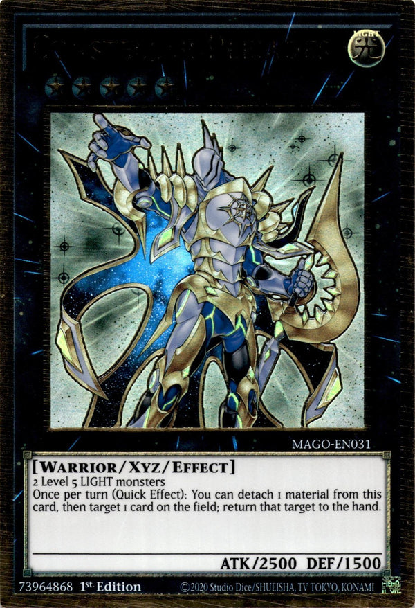 Yugioh Constellar Pleiades MAGO-EN031 Premium Gold Rare 1st Edition NM