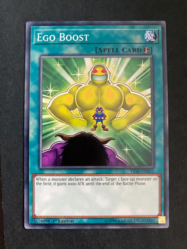 Yugioh Ego Boost YS18-EN031 Common 1st Edition NM