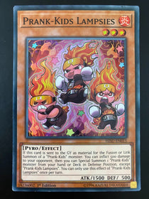 Yugioh Prank-Kids Lampsies HISU-EN015 1st Edition NM