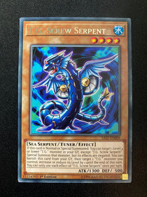 Yugioh T.G. Screw Serpent SAST-EN009 Rare 1st Edition HP