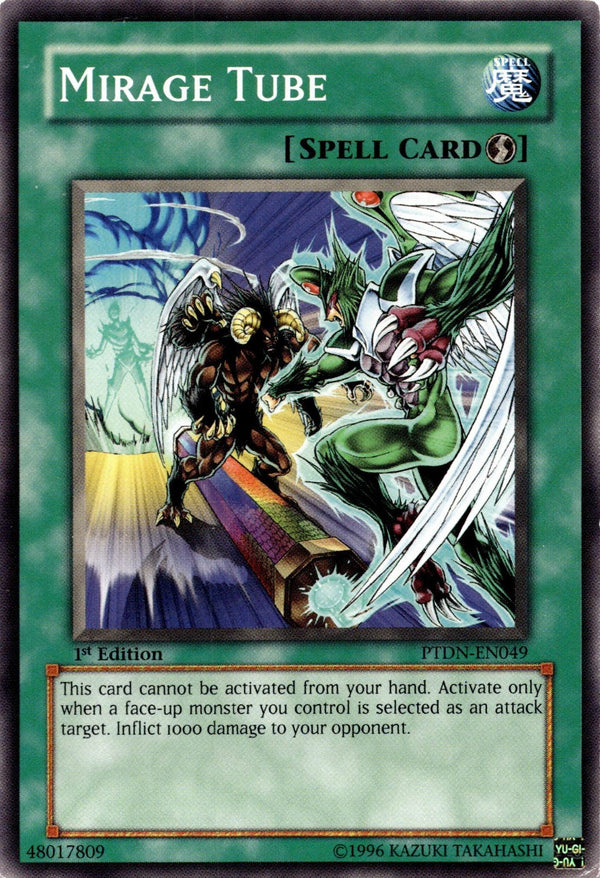 Yugioh Mirage Tube PTDN-EN049 Common 1st Edition MP