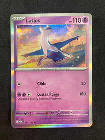 Pokemon Latios 073/182 Paradox Rift Holo MINT