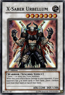 Yugioh X-Saber Urbellum 5DS2-EN043 Super Rare 1st Edition HP/MP