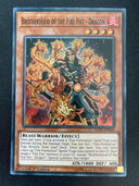 Yugioh Brotherhood of the Fire Fist - Dragon MYFI-EN044 Super Rare 1st Ed NM