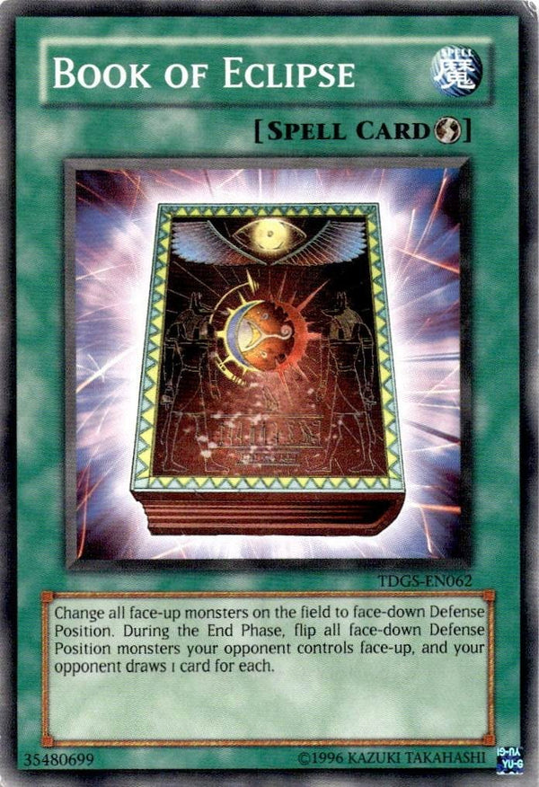 Yugioh Book of Eclipse TDGS-EN062 Common Unlimited Edition MP