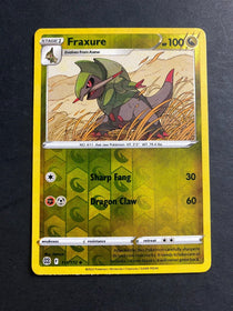 Pokemon Fraxure 111/172 Brilliant Stars Reverse Holo LP