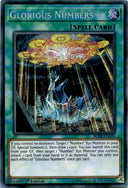 Yugioh Glorious Numbers BLRR-EN035 Secret Rare 1st Edition LP