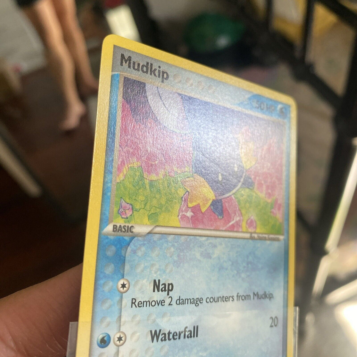 Pokemon Mudkip 58/100 EX Crystal Guardians Non Holo MP