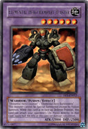 Yugioh Elemental Hero Rampart Blaster DP1-EN012 Rare Unlimited Edition MP/LP