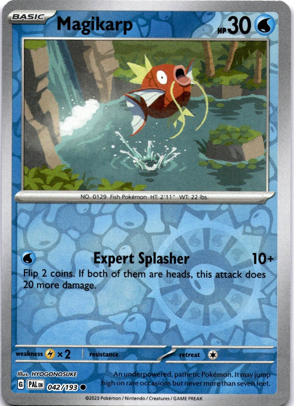 Pokemon Magikarp 042/193 Paldea Evolved Reverse Holo NM