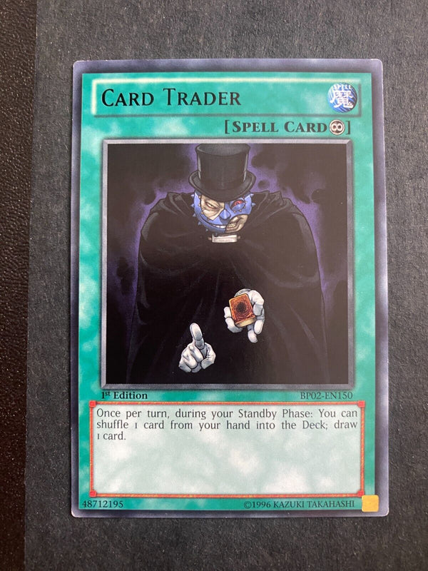 Yugioh Card Trader BP02-EN150 Black Rare 1st Edition LP