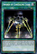 Yugioh Swords of Concealing Light RA05-EN059 NA Print Secret Rare 1st Edition NM