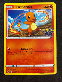 Pokemon Charmander 008/078 Pokemon Go Non-Holo MINT