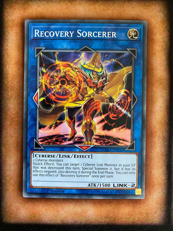 Yugioh Recovery Sorcerer EXFO-EN042 Common 1st Edition NM/MINT