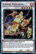 Yugioh Jurrac Velphito BLMM-EN149 Ultra Rare 1st Edition HP (CREASE)
