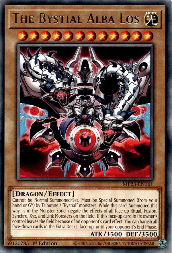 Yugioh The Bystial Alba Los MP23-EN161 Rare 1st Edition NM