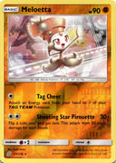 Pokemon Meloetta 123/236 Unified Minds Reverse Holo NM
