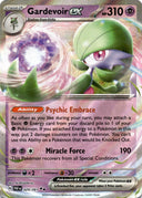 Pokemon Gardevoir ex 029/091 Paldean Fates Full Art Holo NM