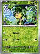 Pokemon Pansage 004/086 Black Bolt Reverse Holo NM