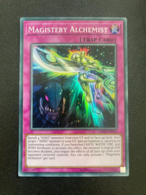 Yugioh Magistery Alchemist LED6-EN016 Super Rare 1st Edition NM