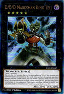 Yugioh D/D/D Marksman King Tell RA05-EN047 NA Print Ultimate Rare 1st Edition NM