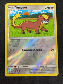 Pokemon Yungoos 180/236 Unified Minds Reverse Holo LP