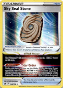 Pokemon Sky Seal Stone 143/159 Crown Zenith Holo LP