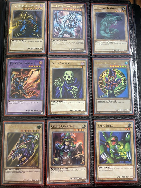 Yugioh Legend Of Blue Eyes LOB 25th Anniversary Complete Set (Free empty box)