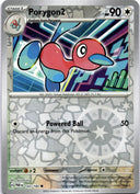 Pokemon Porygon2 143/182 Paradox Rift Reverse Holo NM