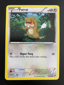 Pokemon Patrat 78/114 Black White Base Non Holo VLP-NM