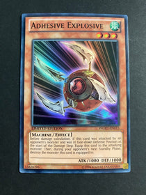 Yugioh Adhesive Explosive WGRT-EN015 Super Rare Limited Edition VLP/NM