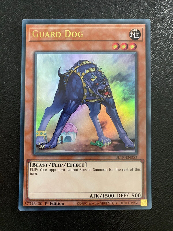 Yugioh Guard Dog BLTR-EN053 Ultra Rare 1st Edition NM