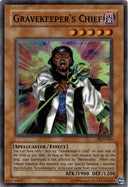 Yugioh Gravekeeper's Chief PGD-065 Super Rare Unlimited Edition MP