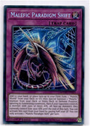 Yugioh Malefic Paradigm Shift MAMO-EN025 Secret Rare 1st Edition NM