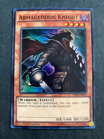 Yugioh Armageddon Knight THSF-EN035 Super Rare 1st Edition MP