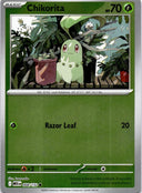 Pokemon Chikorita 008/132 Mega Evolution Reverse Holo NM