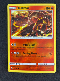 Pokemon Heatmor 24/147 Burning Shadows Reverse Holo NM