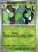 Pokemon Metapod 002/159 Journey Together Reverse Holo NM