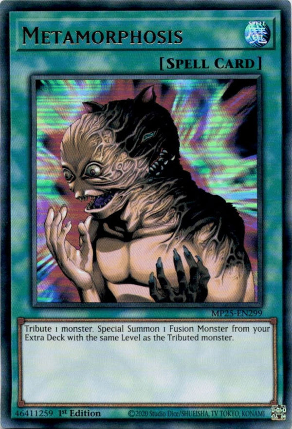 Yugioh Metamorphosis MP25-EN299 Ultra Rare 1st Edition NM
